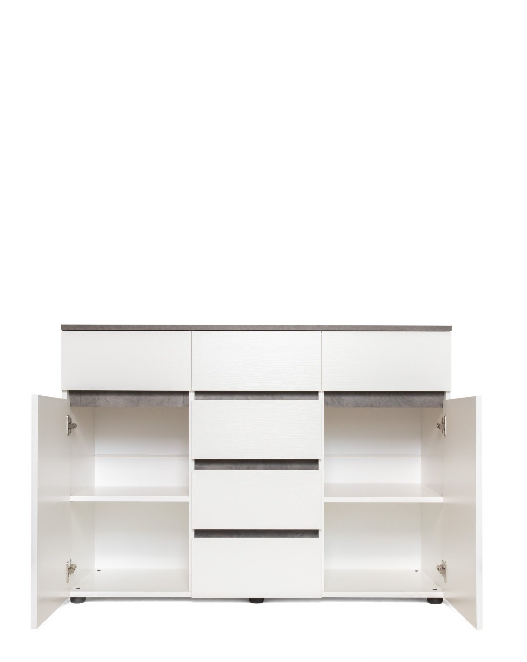 Комод Ереке Мебель Lotos, 120x42x86 см, белый купить,NaN