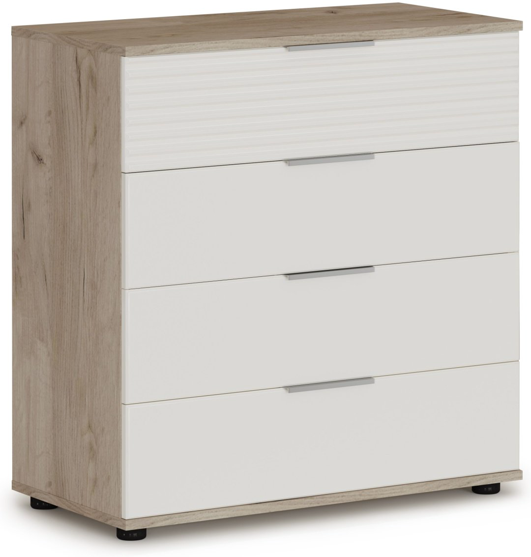 Комод DOMA MISH-80, 80x40x82 см, белый, светло-коричневый купить,NaN