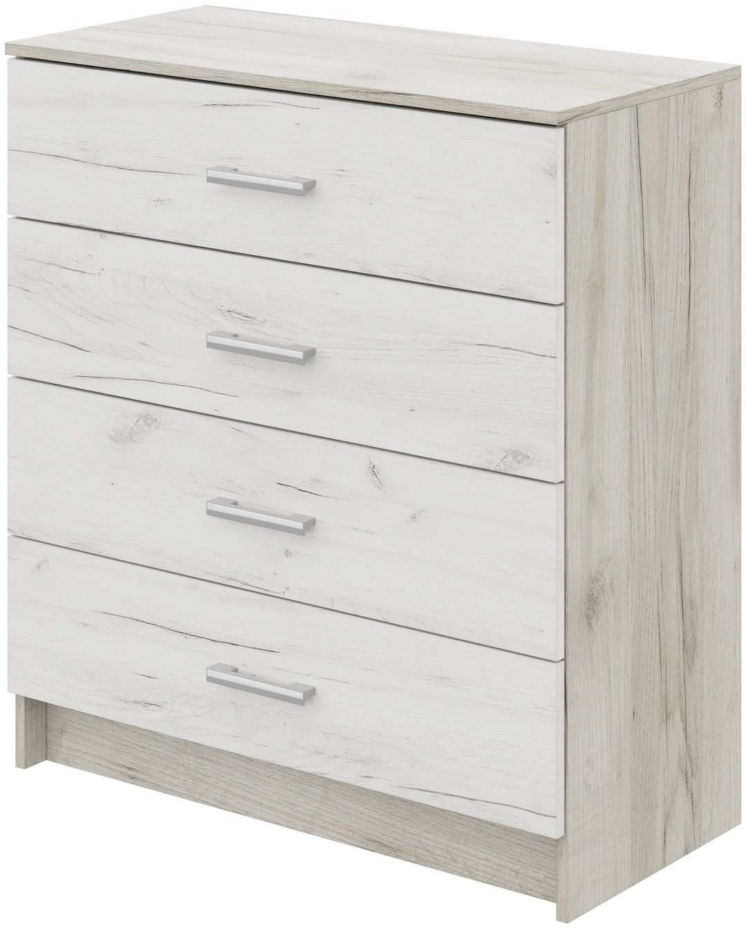 Комод DOMA Garmonia-lite, 85x40.80x93.4 см, белый, светло серый купить,NaN