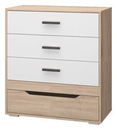 Комод DOMA Junior Lite, 87x43x95 см, белый, бежевый купить,NaN