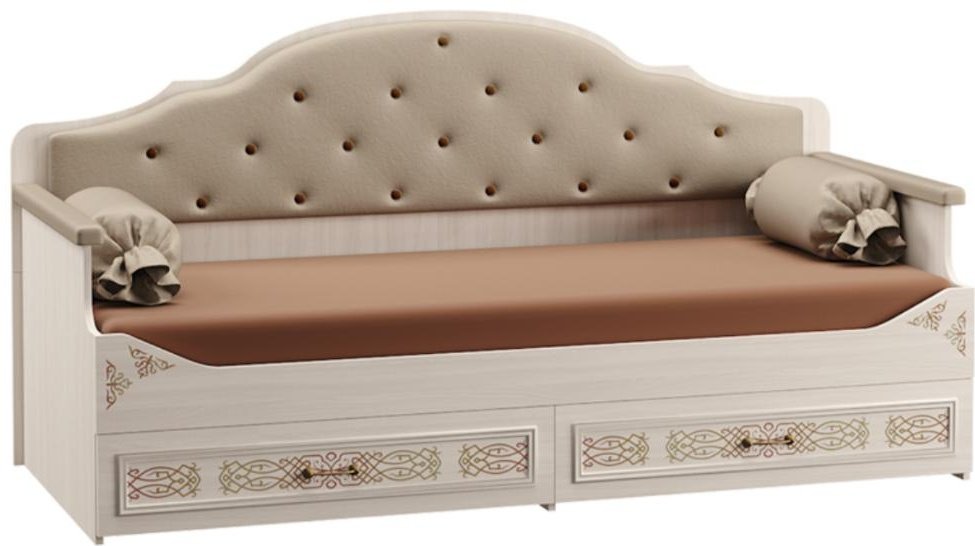 Детская кровать DOMA FLORENCIA-NEW 15651651, белый, бежевый