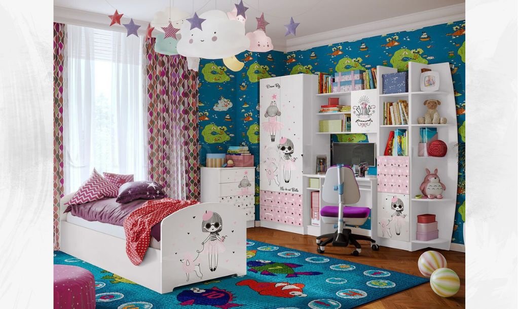 Комплект DOMA M-IN белый, розовый