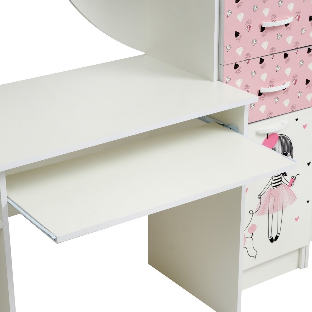 Комплект DOMA M-IN белый, розовый