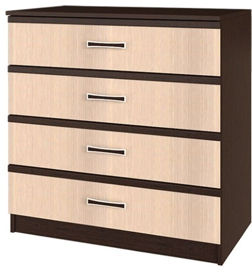 Комод DOMA Sakara 4D, 85x50x86 см, коричневый, бежевый купить,NaN