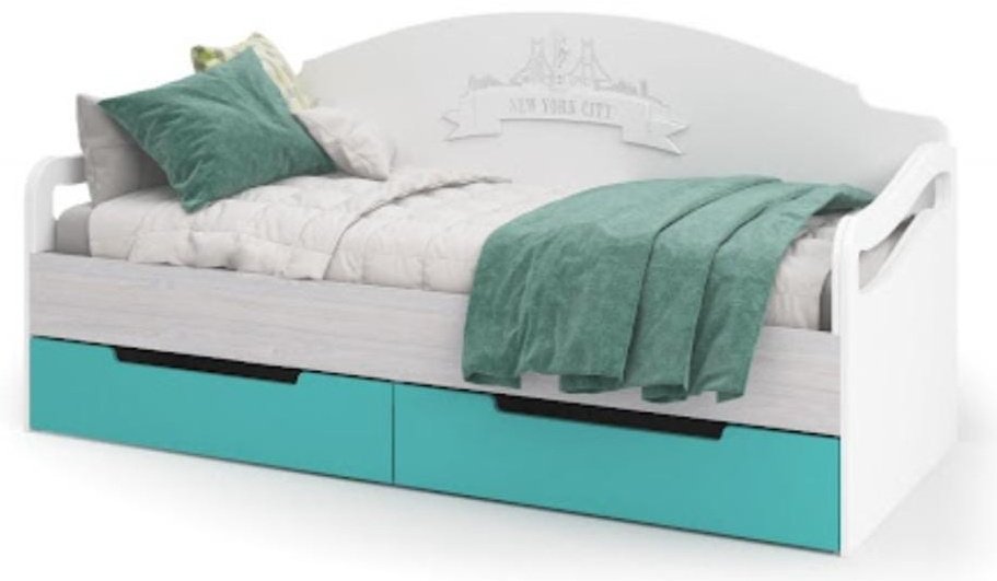 Комплект DOMA MIA-S МДФ 89156516 белый, бирюзовый купить,NaN