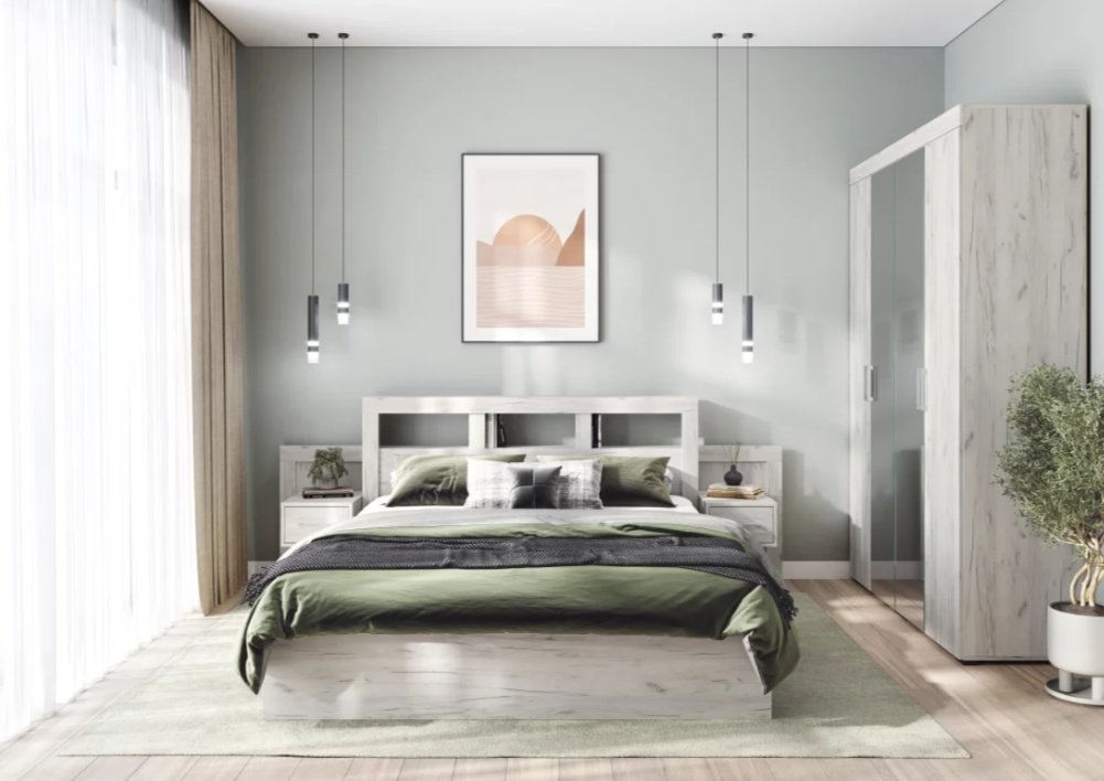 Комплект DOMA ДЕТСКИЙ/ПОДРОСТКОВЫЙ ГАРНИТУР/КОМПЛЕКТ GR-4 светло серый