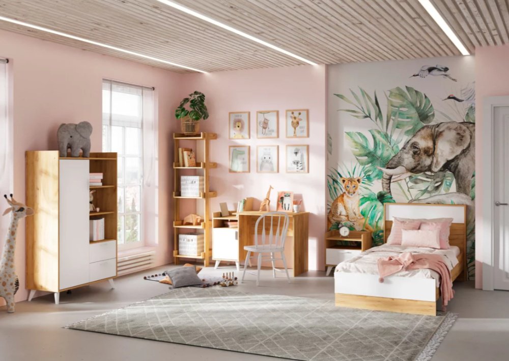 Комплект DOMA DSFG4DFSG1DFS белый, светло-коричневый