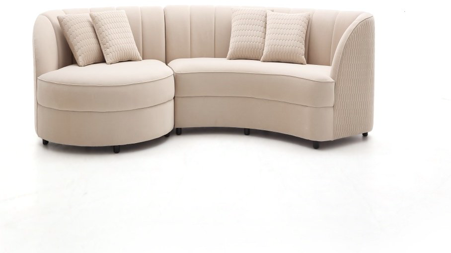Диван прямой Home Collection Cloud ВК-33-07-1-RH3, 218х105 см, обивка ткань, бежевый купить,NaN