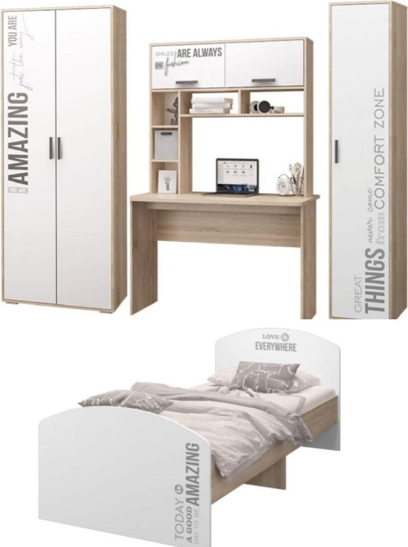 Комплект DOMA Комплект для детской DJ-14 белый, светло-коричневый