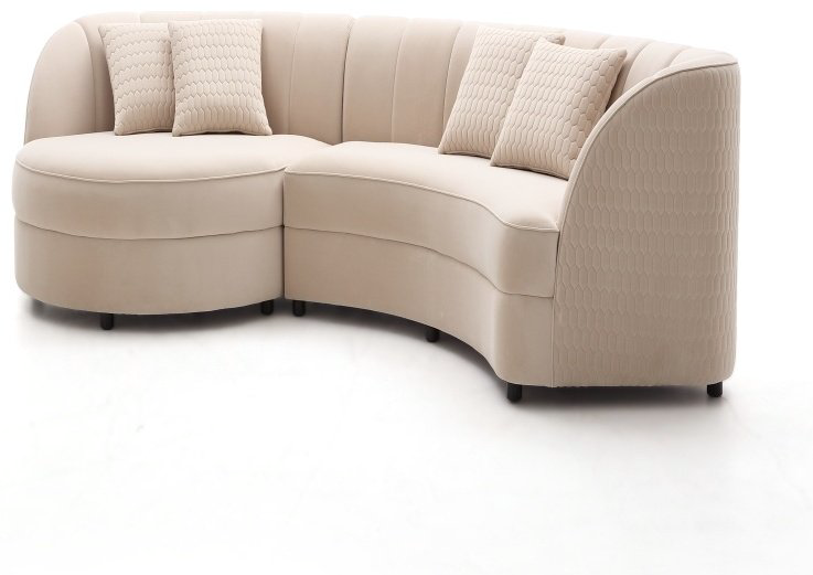 Диван прямой Home Collection Cloud ВК-33-07-1-RH3, 218х105 см, обивка ткань, бежевый купить,NaN