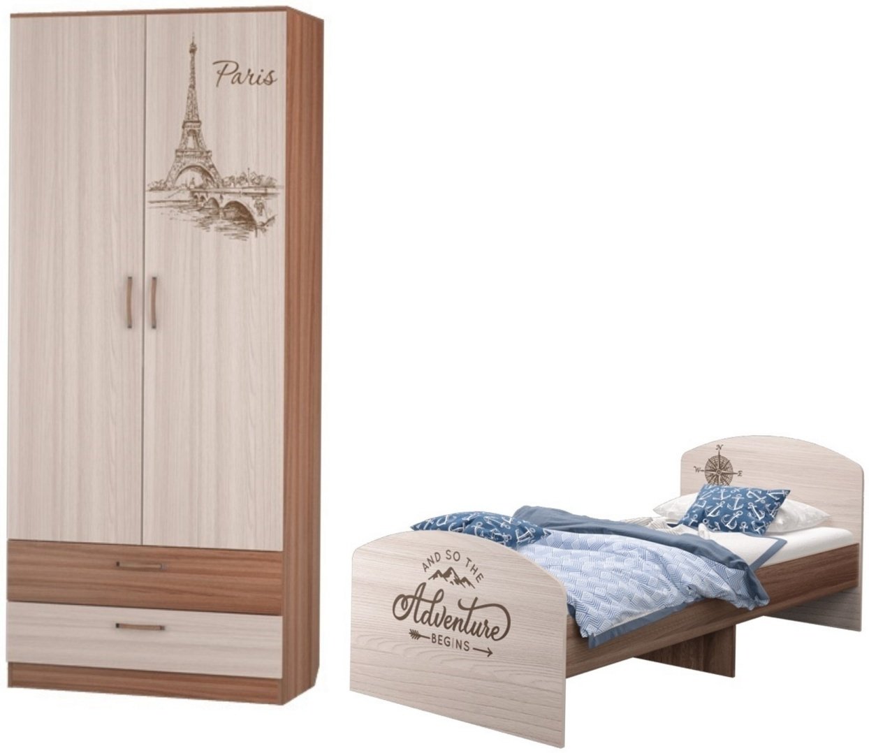 Комплект DOMA V-2 OJSDIGHDSL коричневый, бежевый