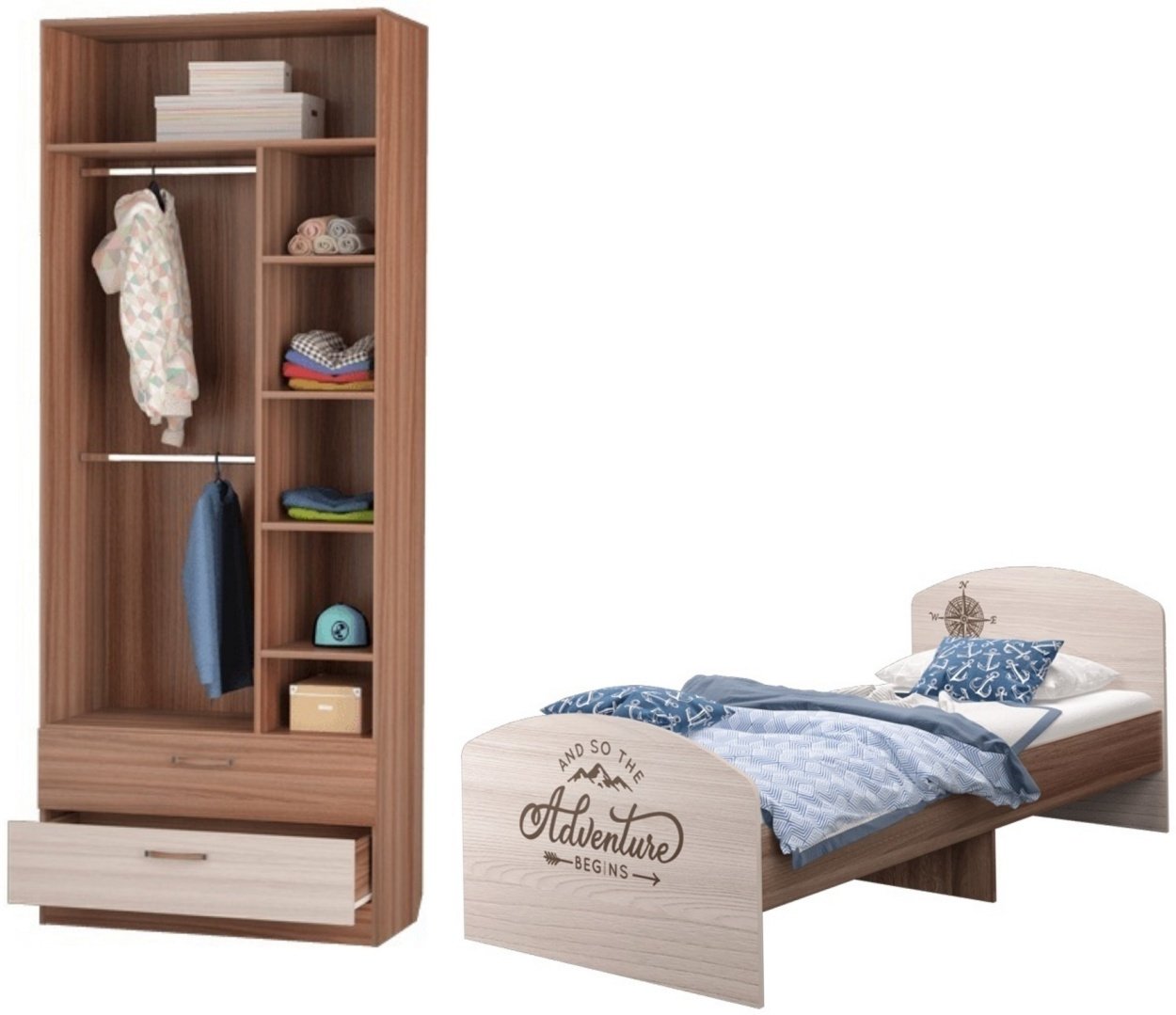 Комплект DOMA V-2 OJSDIGHDSL коричневый, бежевый