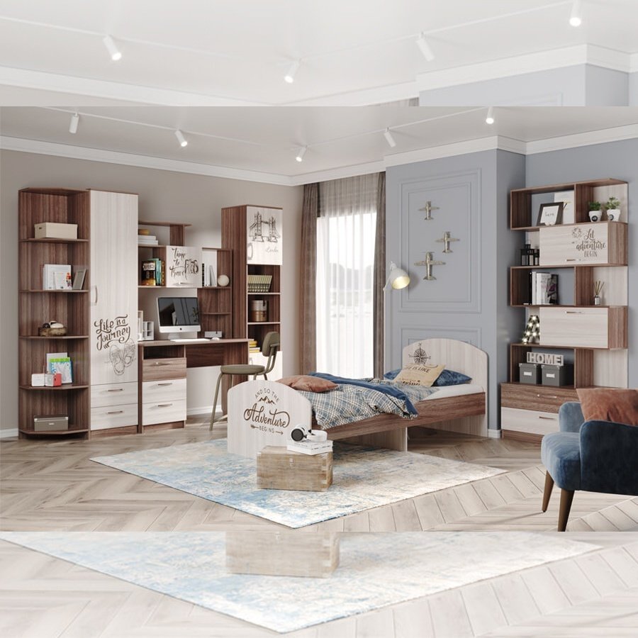 Комплект DOMA V-2 OJSDIGHDSL коричневый, бежевый