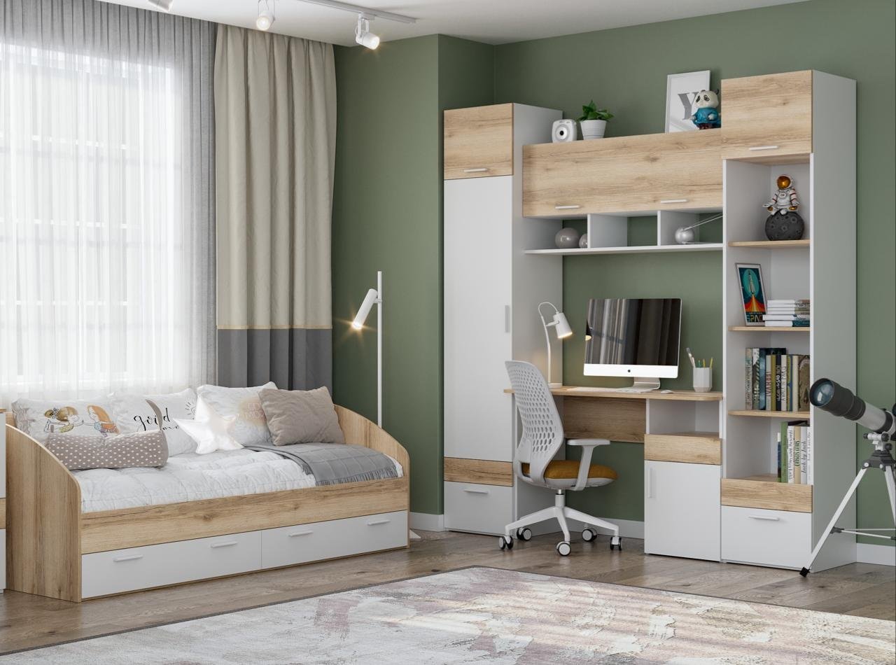 Комплект DOMA GEO-8 5611651 белый, светло-коричневый