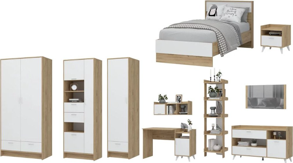 Комплект DOMA 1SF6AS1F4 белый, светло-коричневый купить,NaN