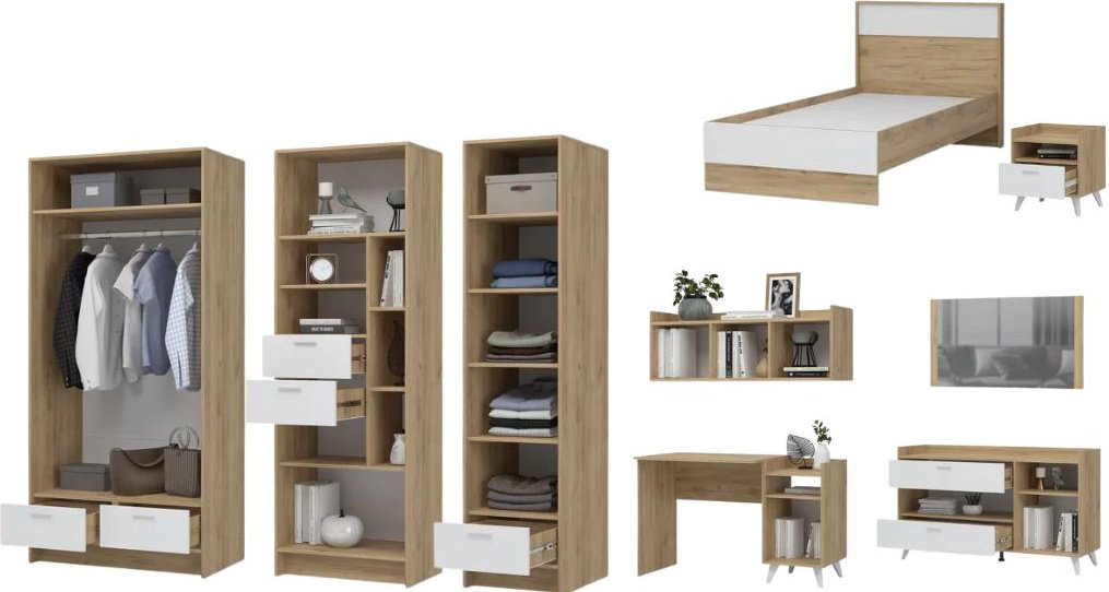 Комплект DOMA 1SF6AS1F4 белый, светло-коричневый купить,NaN