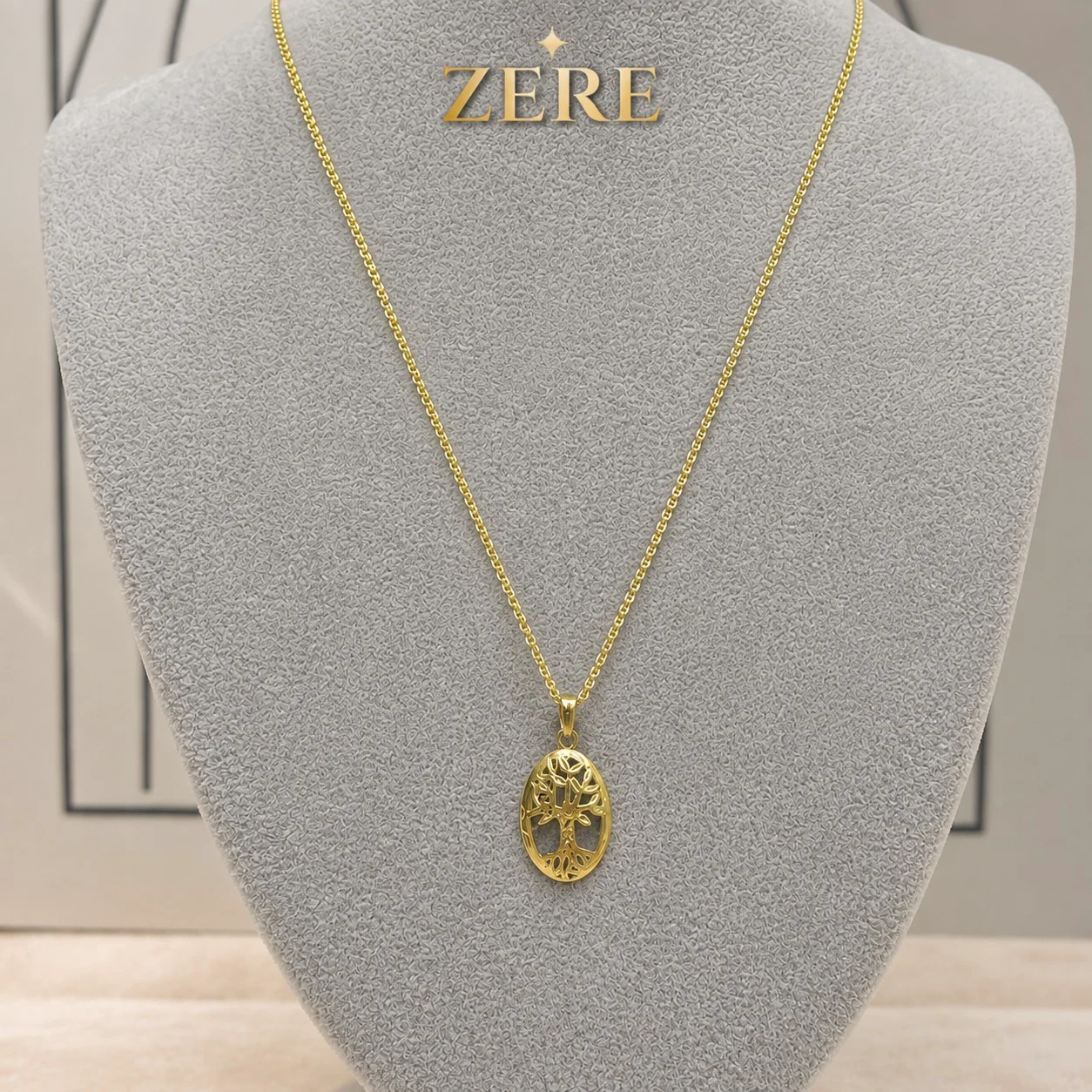 Кулон на цепочке Zere Дерево жизни желтое золото 2.13г 50 см - ForteMarket Кулон на цепочке Zere Дерево жизни желтое золото 2.13г 50 см купить,176550