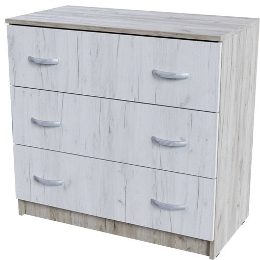 Комод DOMA Bassa, 80x41x76.6 см, светло серый купить,NaN
