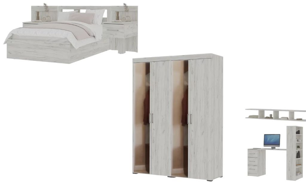 Комплект DOMA GR-4 светло серый