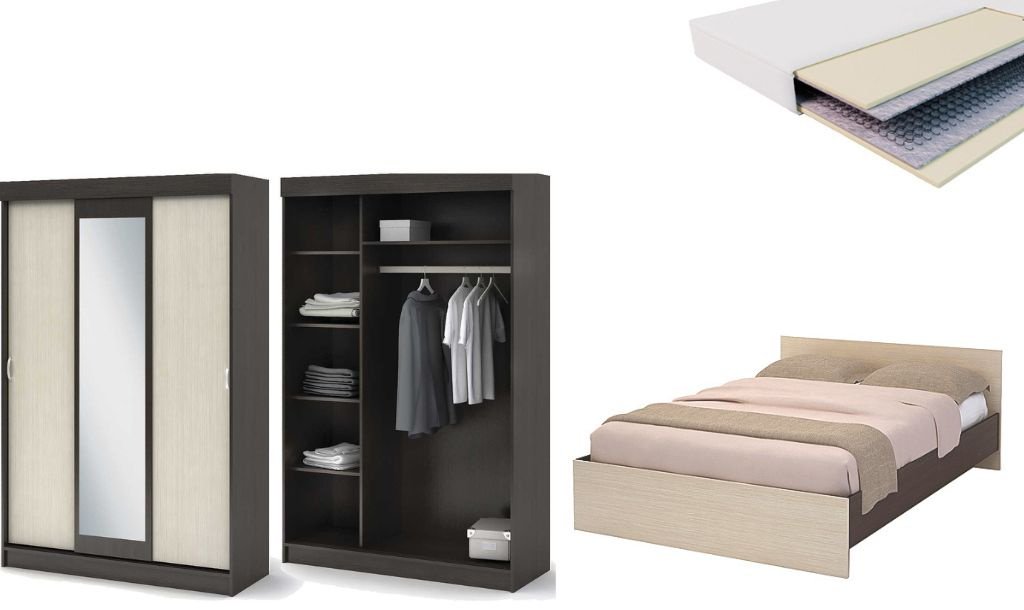 Комплект DOMA BS коричневый, бежевый