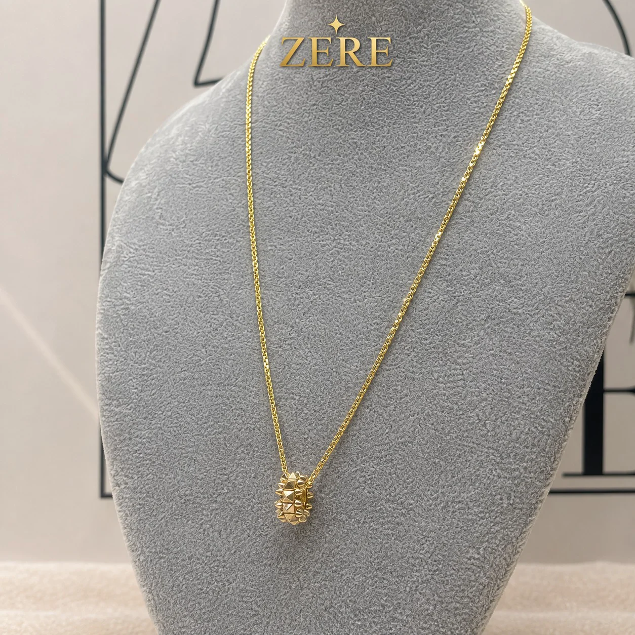 Комплект Zere цепочка с кулоном золото 45см - ForteMarket Комплект Zere цепочка с кулоном золото 45см купить,400450
