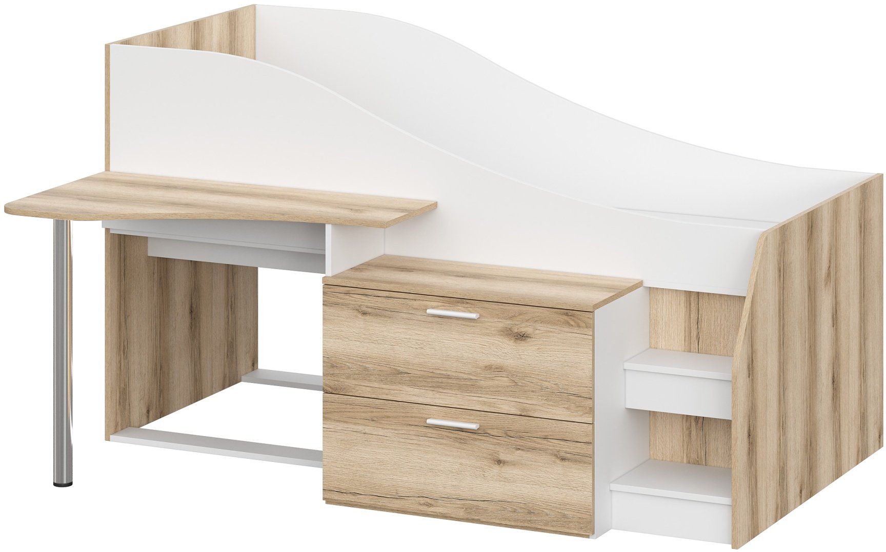 Комплект DOMA GEO-19 851686 белый, светло-коричневый