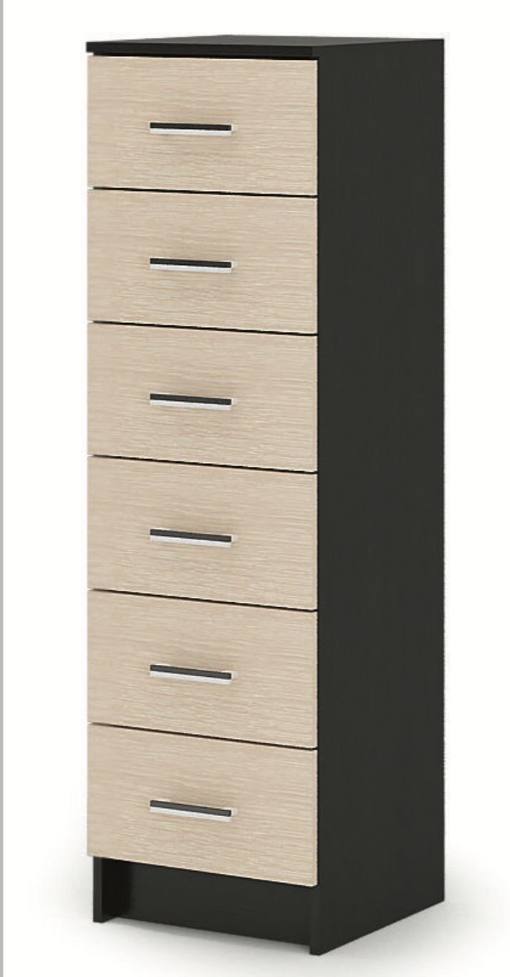Комод DOMA Garmonia-lite, 40.80x40x134 см, коричневый, бежевый купить,NaN
