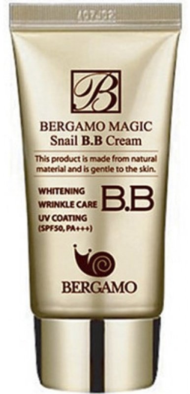 BERGAMO Magic Snail SPF50 BB крем универсальный 50 мл купить,NaN