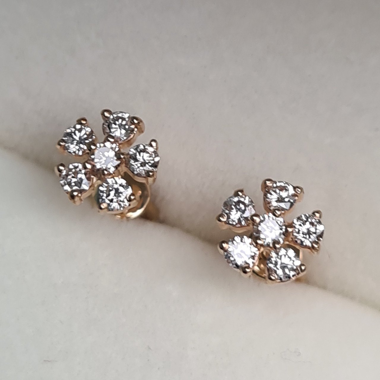 Серьги Deimantas 95831237 1,37гр 0,38ct. купить,NaN
