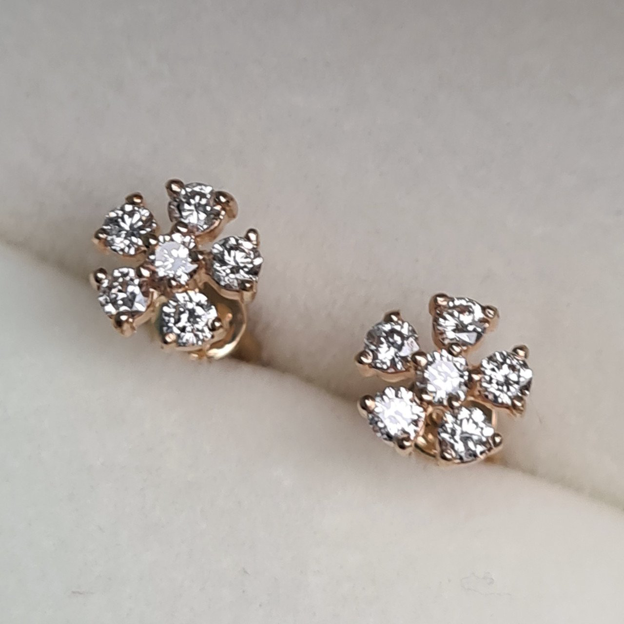 Серьги Deimantas 95831237 1,37гр 0,38ct. купить,NaN