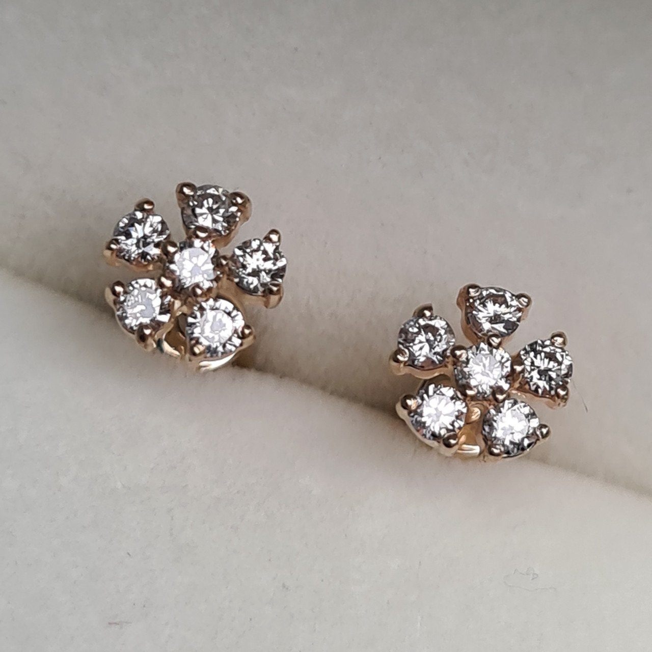 Серьги Deimantas 95831237 1,37гр 0,38ct. купить,NaN