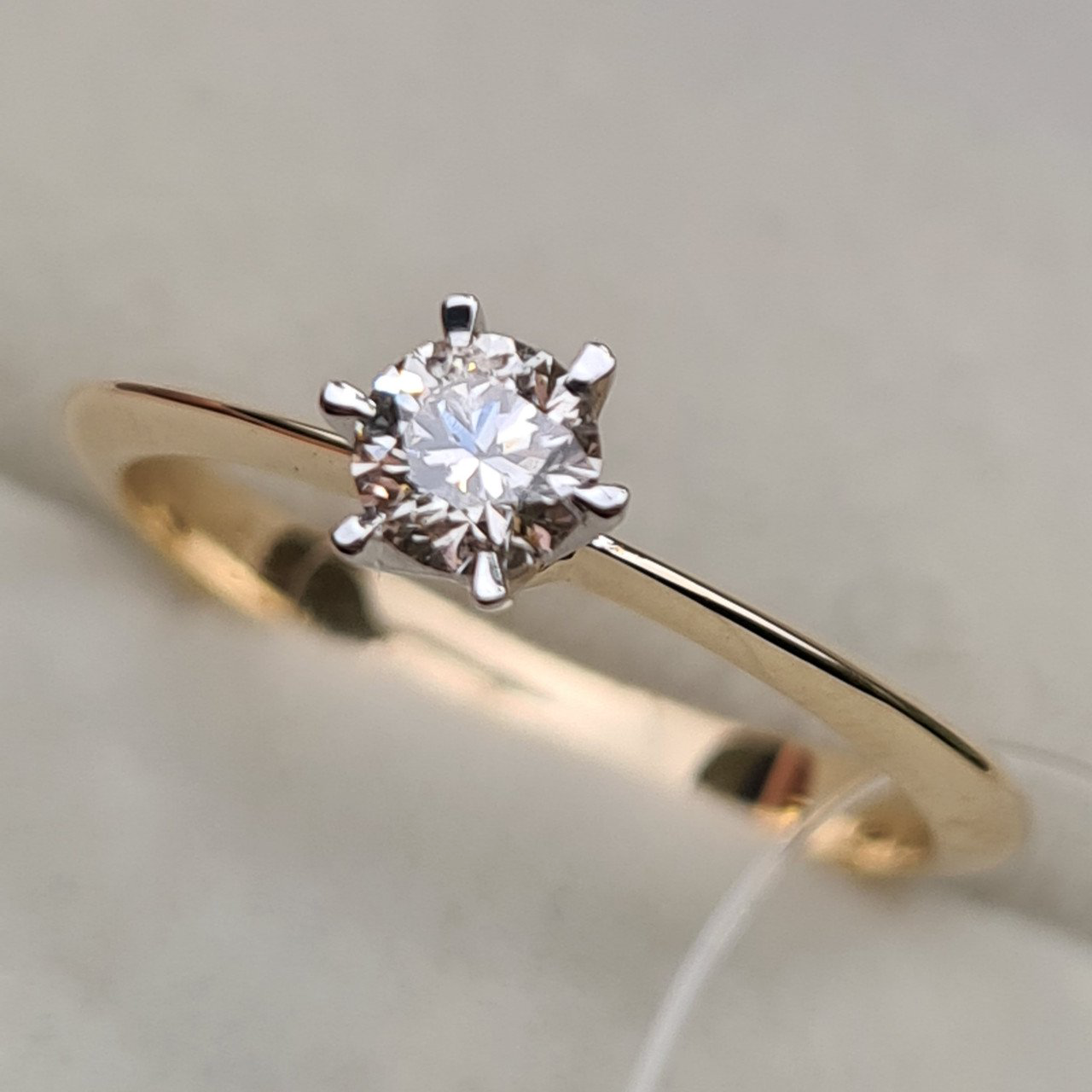 Кольцо Deimantas 97476971 16,51р 1,78гр 0,19ct. купить,NaN