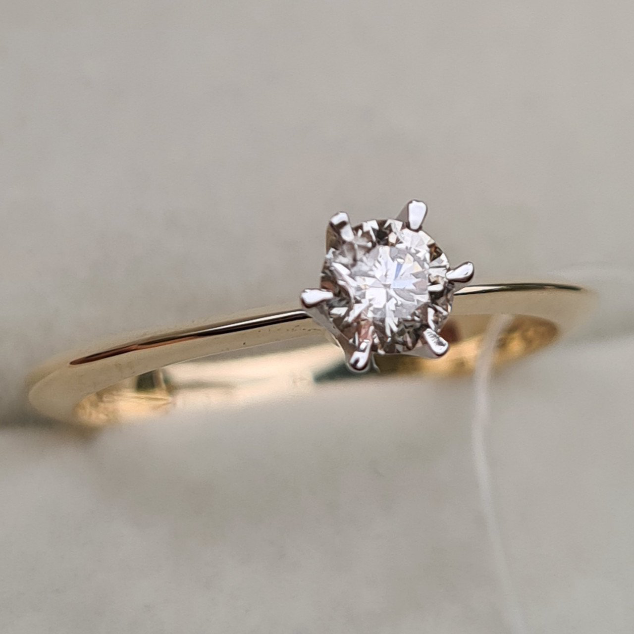 Кольцо Deimantas 97476971 16,51р 1,78гр 0,19ct. купить,NaN