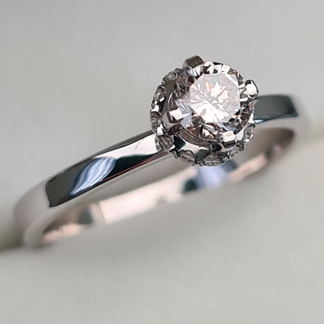 Кольцо Deimantas 93280233 16,51р 2,52гр 0,42ct. купить,NaN