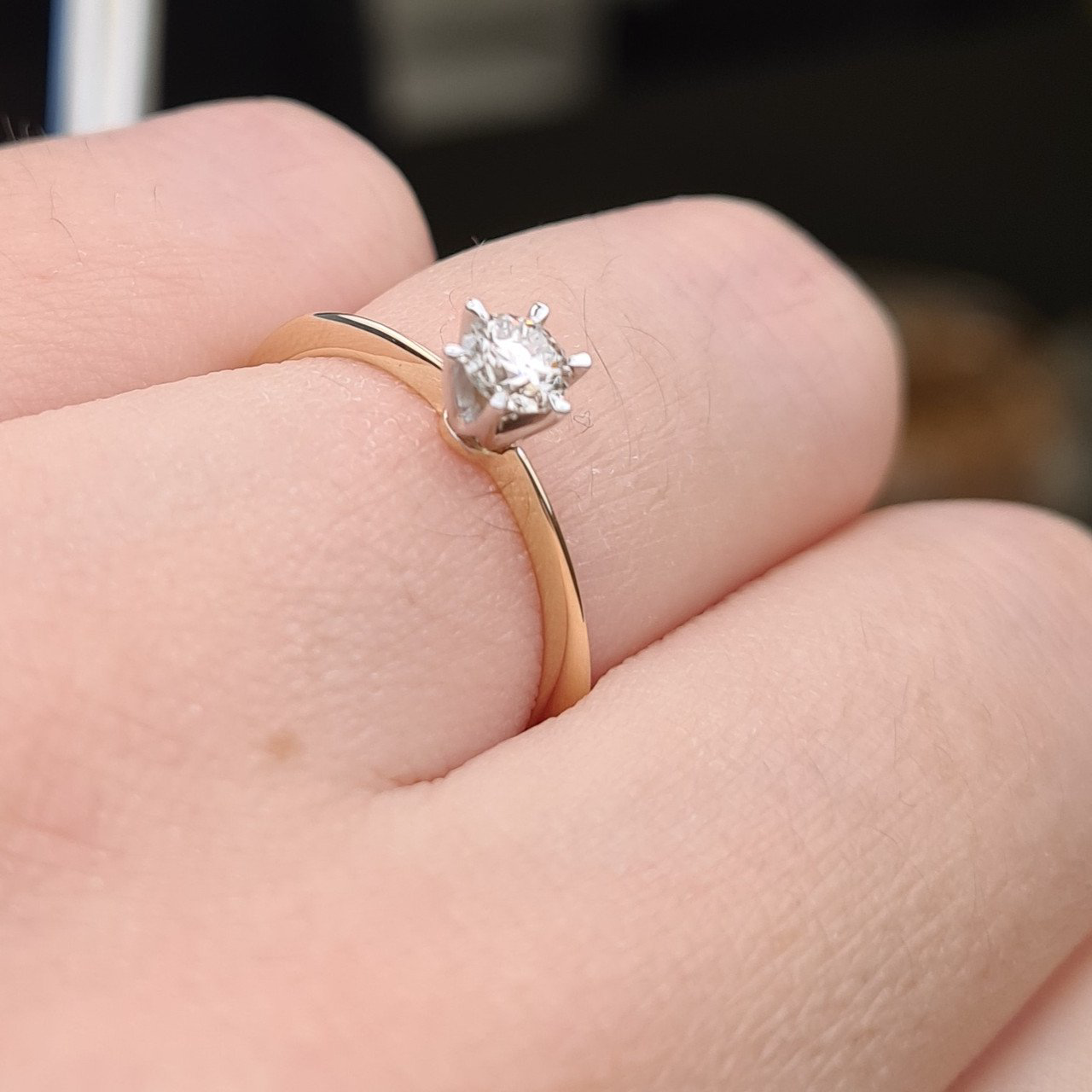 Кольцо Deimantas 97476982 16,51р 2гр 0,25ct. купить,NaN