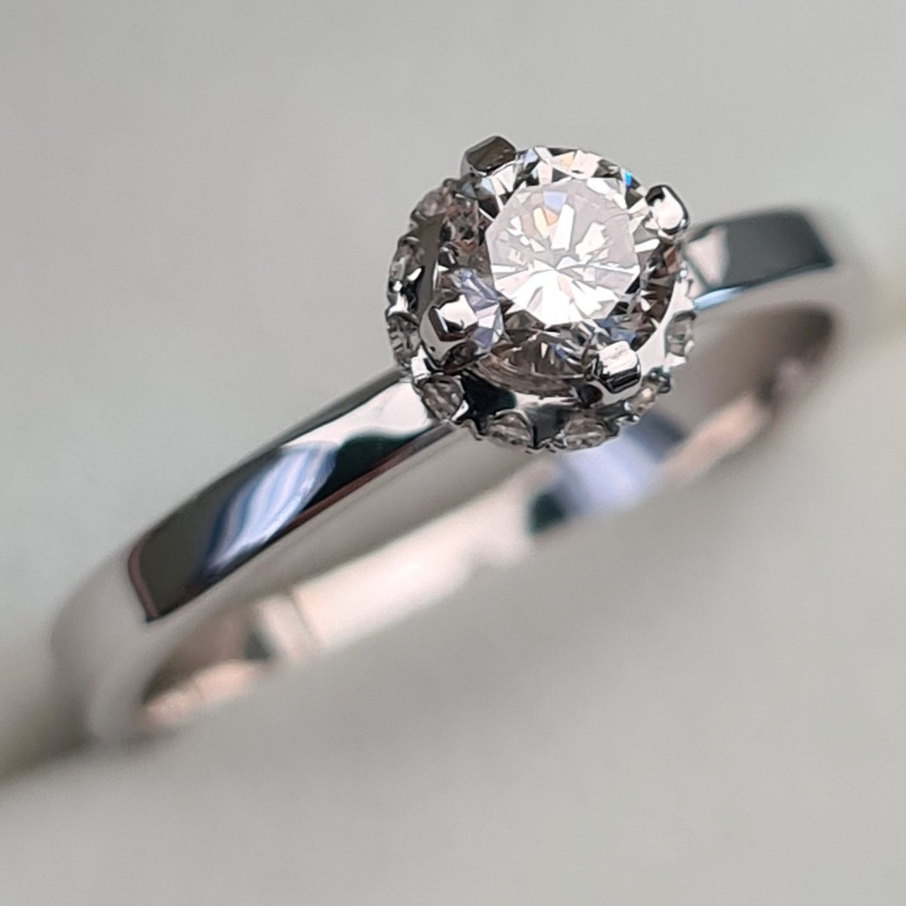 Кольцо Deimantas 93280233 16,51р 2,52гр 0,42ct. купить,NaN