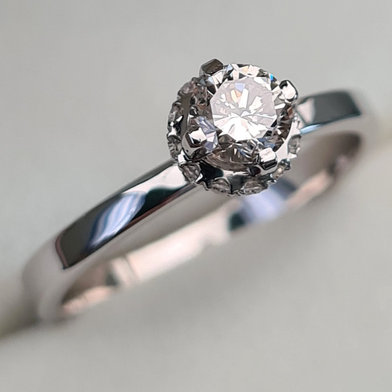 Кольцо Deimantas 93280233 16,51р 2,52гр 0,42ct. купить,NaN