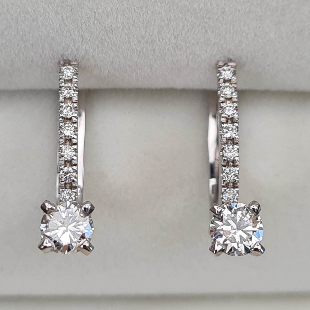 Серьги Deimantas 93300747 3,22гр 0,75ct. купить,NaN