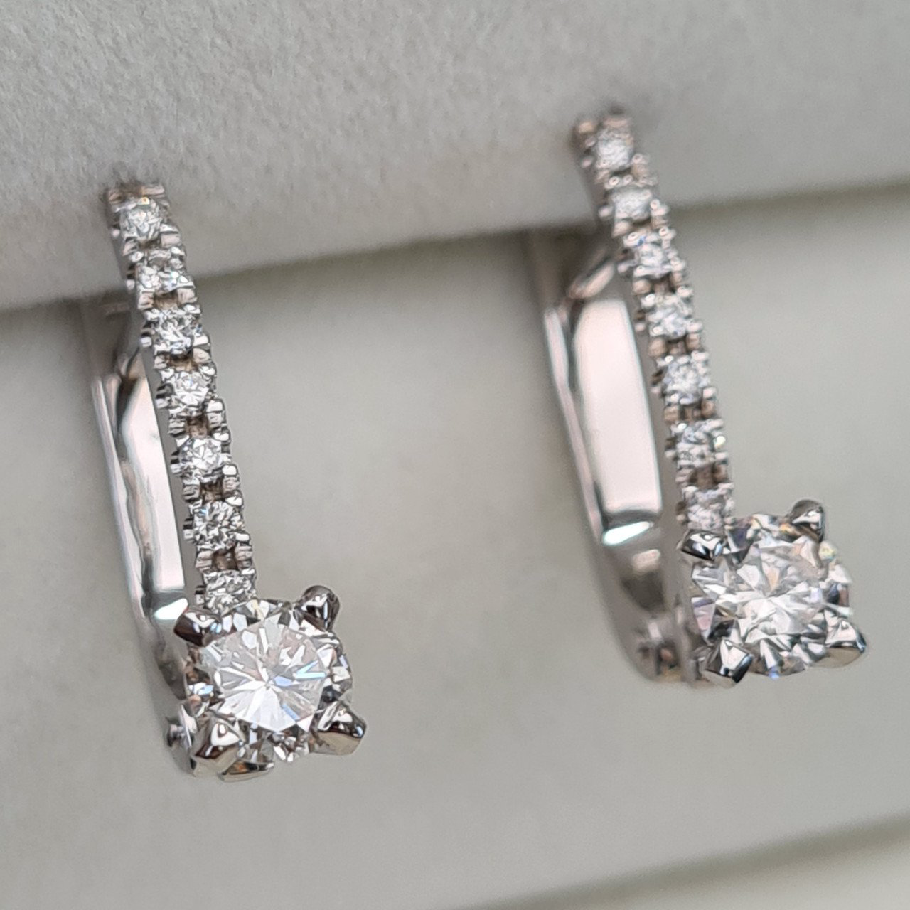 Серьги Deimantas 93300747 3,22гр 0,75ct. купить,NaN
