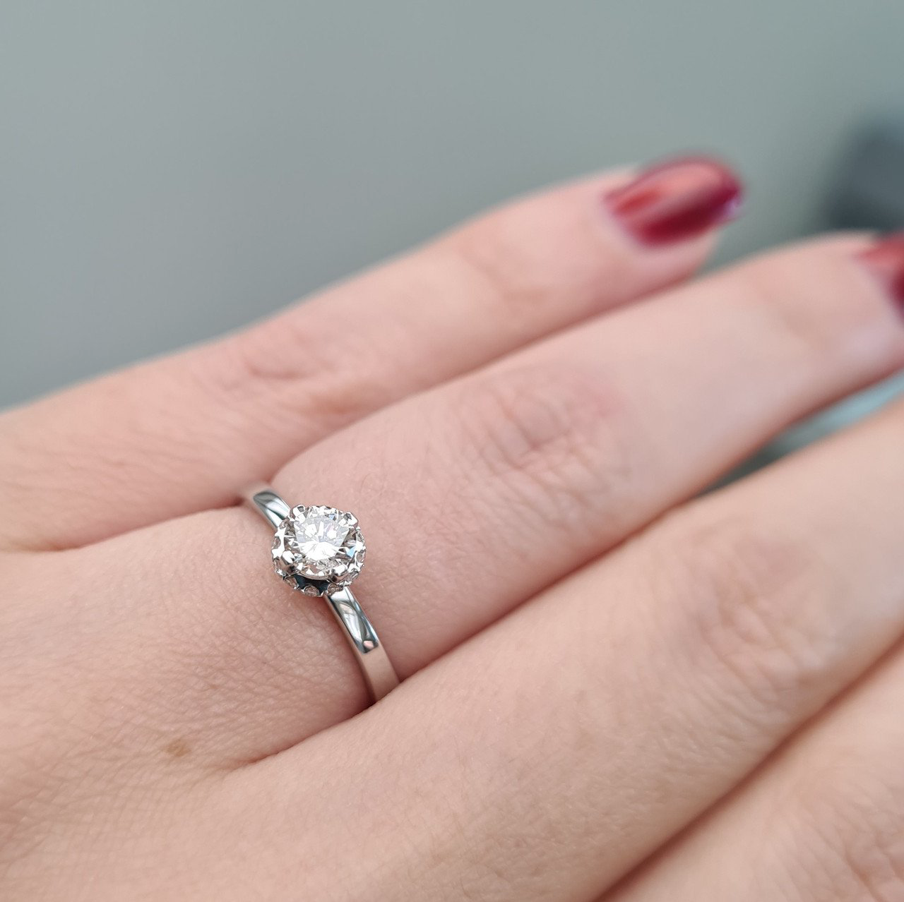 Кольцо Deimantas 93280233 16,51р 2,52гр 0,42ct. купить,NaN