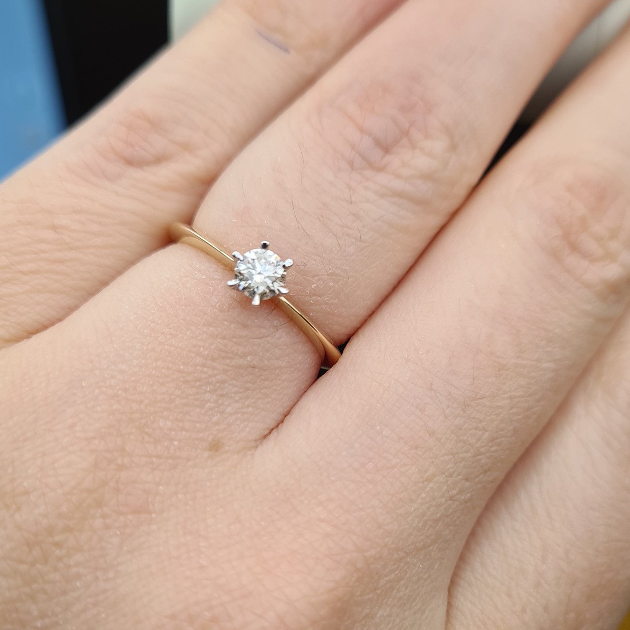 Кольцо Deimantas 97476976 16,51р 1,81гр 0,15ct. купить,NaN