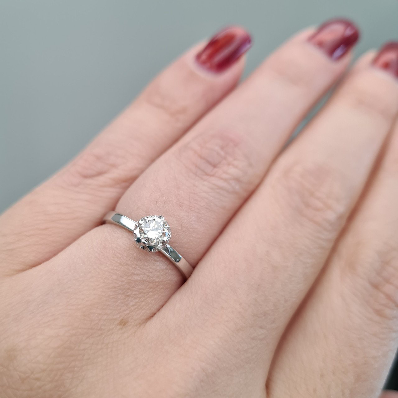 Кольцо Deimantas 93280233 16,51р 2,52гр 0,42ct. купить,NaN