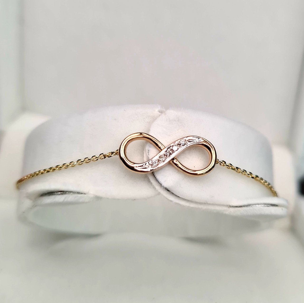 Браслет Deimantas 95835113 18,5р 14гр 0,028ct. купить,NaN