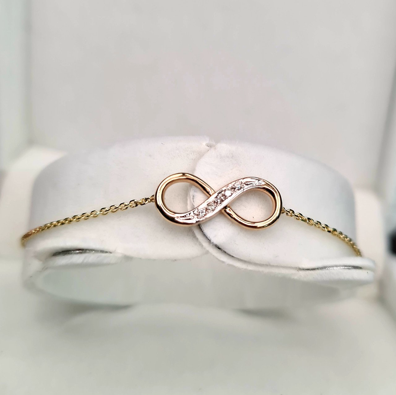 Браслет Deimantas 95835113 18,5р 14гр 0,028ct. купить,NaN