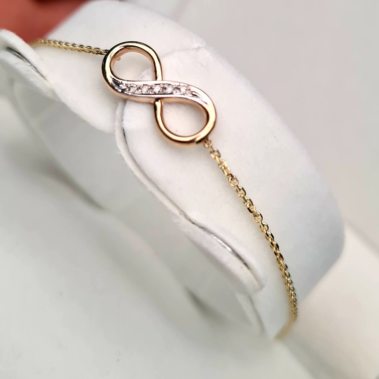 Браслет Deimantas 95835113 18,5р 14гр 0,028ct. купить,NaN