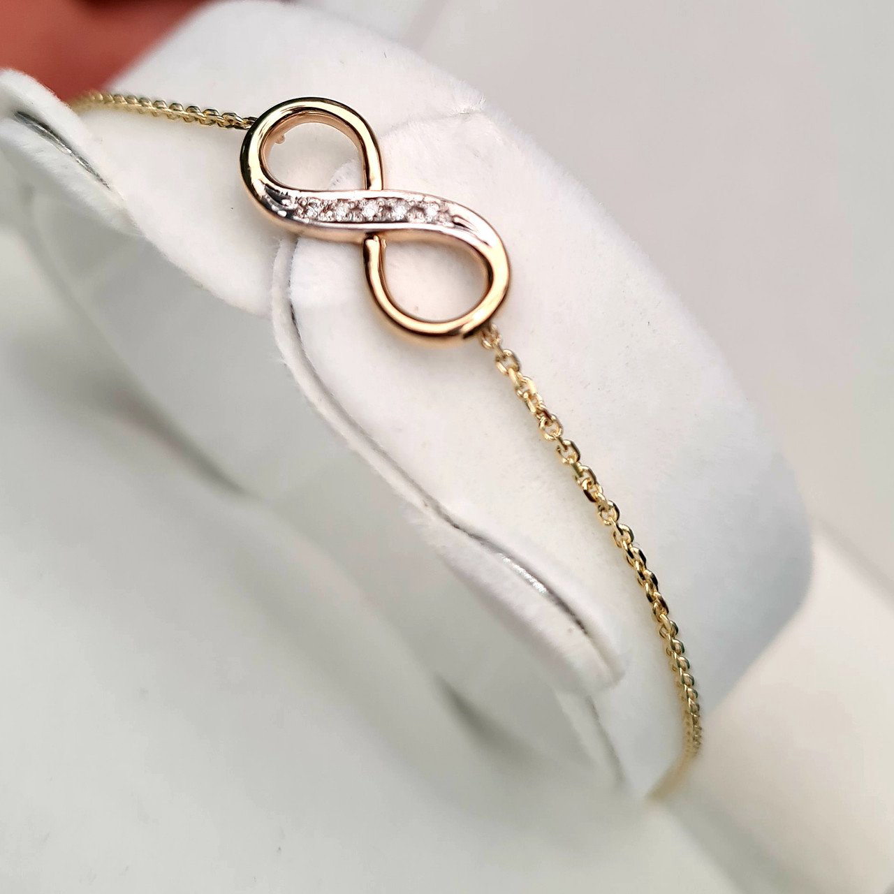Браслет Deimantas 95835113 18,5р 14гр 0,028ct. купить,NaN