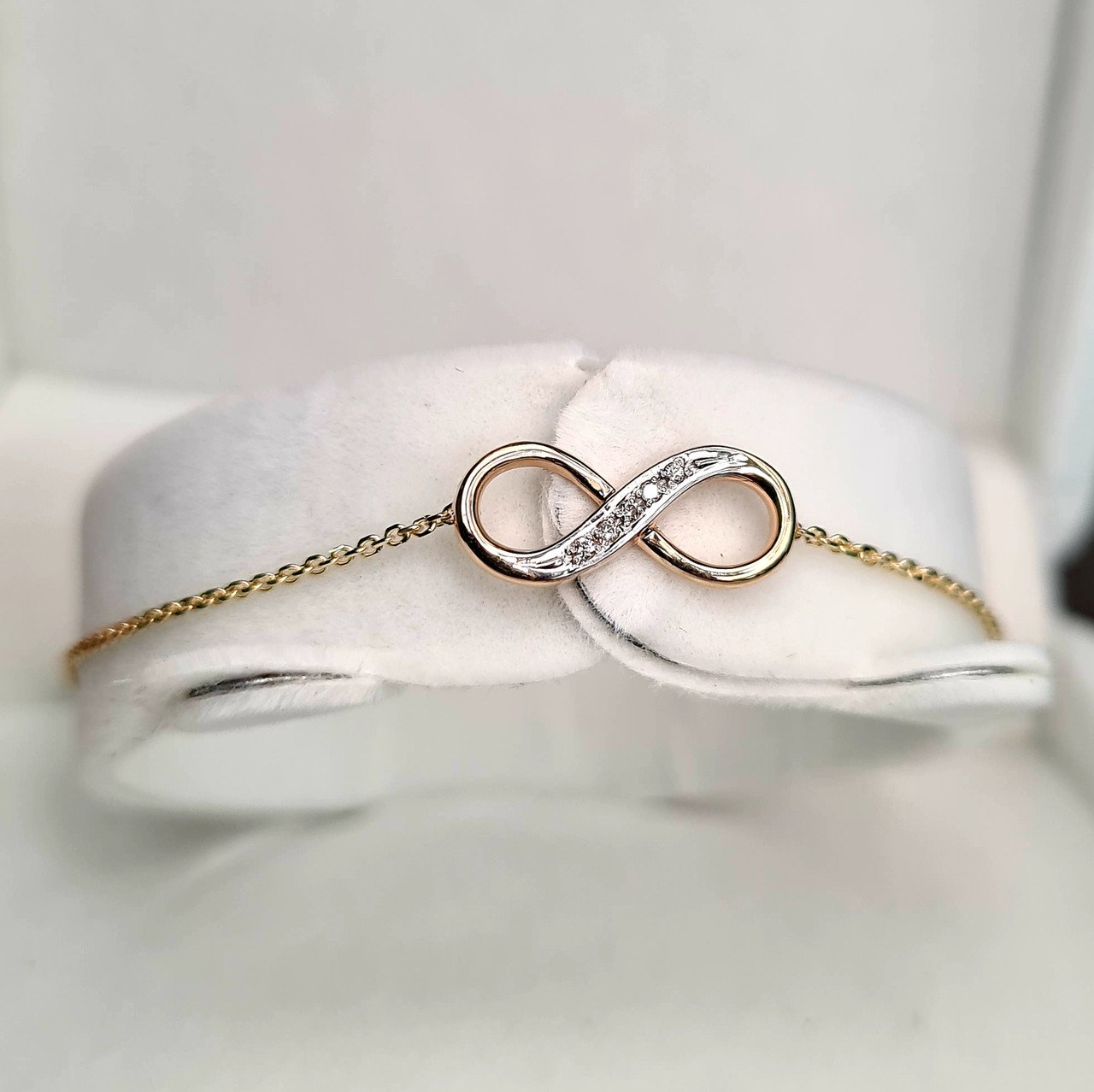 Браслет Deimantas 95835113 18,5р 14гр 0,028ct. купить,NaN