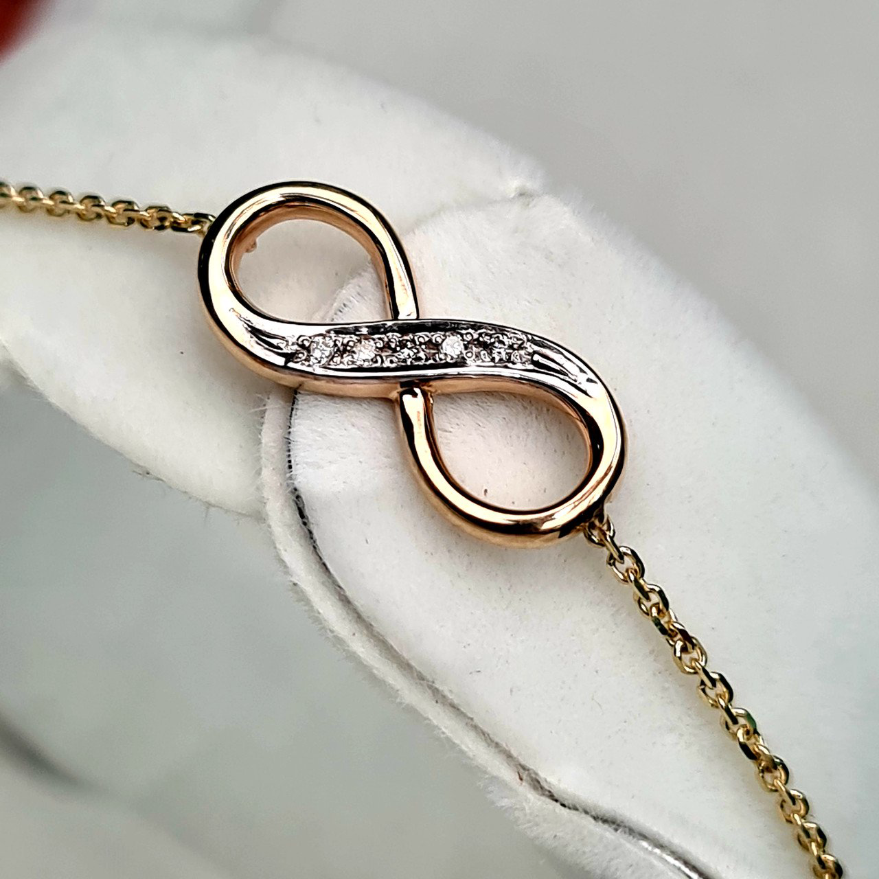 Браслет Deimantas 95835113 18,5р 14гр 0,028ct. купить,NaN