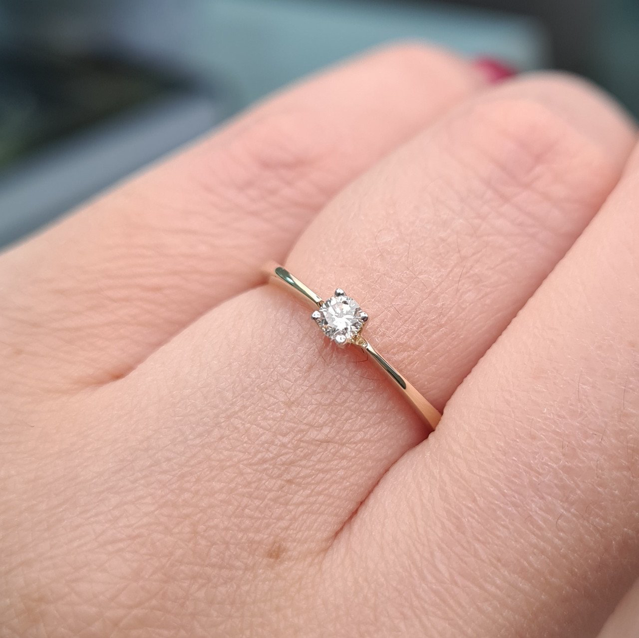Кольцо Deimantas 93311788 16,5р 1,39гр 0,10ct. купить,NaN