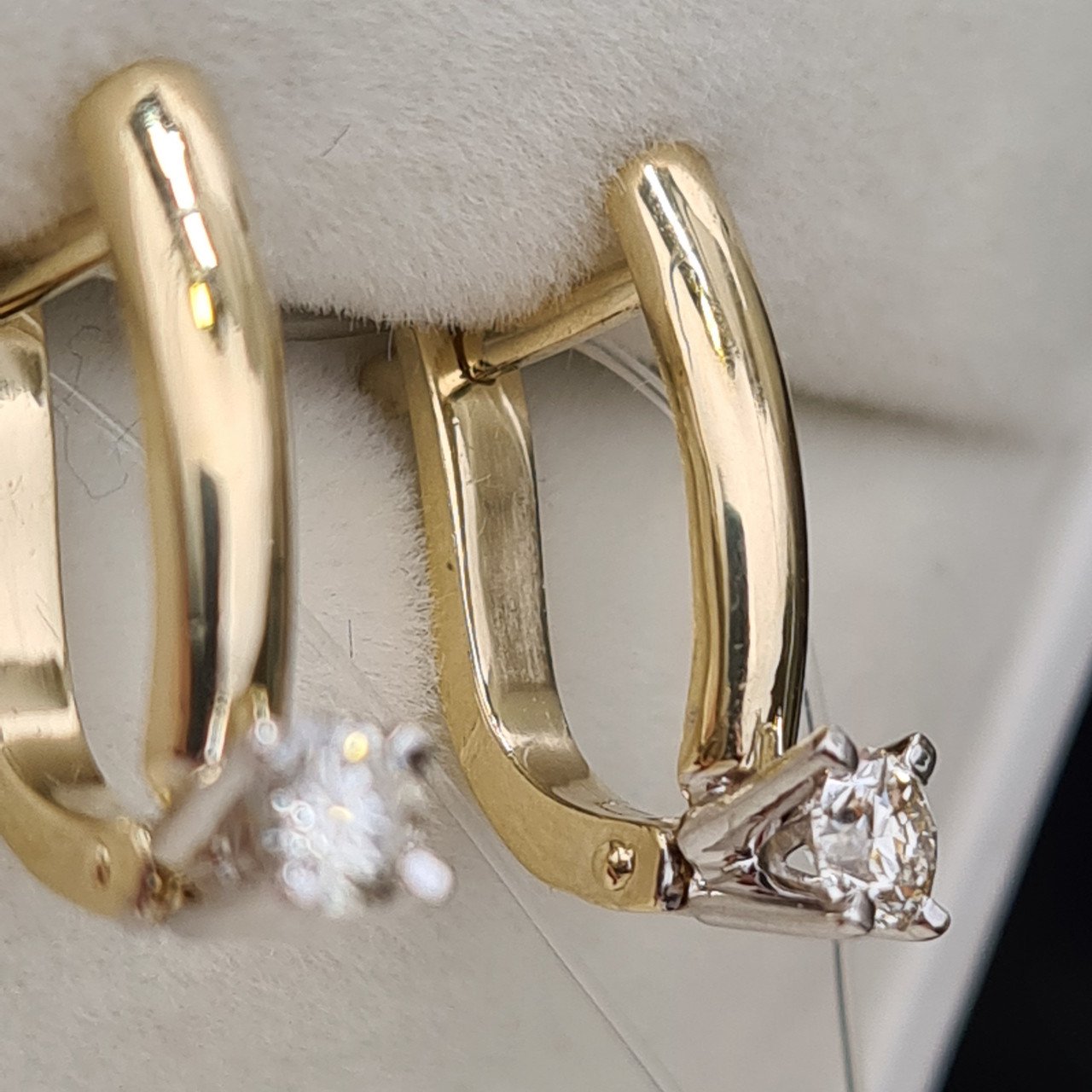 Серьги Deimantas 97477018 3,23гр 0,32ct. купить,NaN